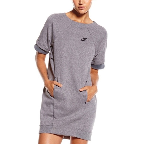 nike gray dress